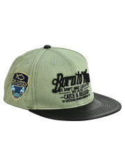 Fujin BTW Leather Visor Şapka Light Green