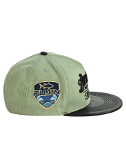 Fujin BTW Leather Visor Şapka Light Green