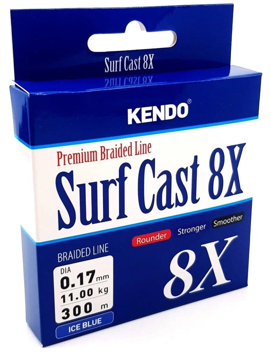 Kendo Surf Cast 8X Fıghtıng 300 mt Örgü İp ( ICE BLUE)