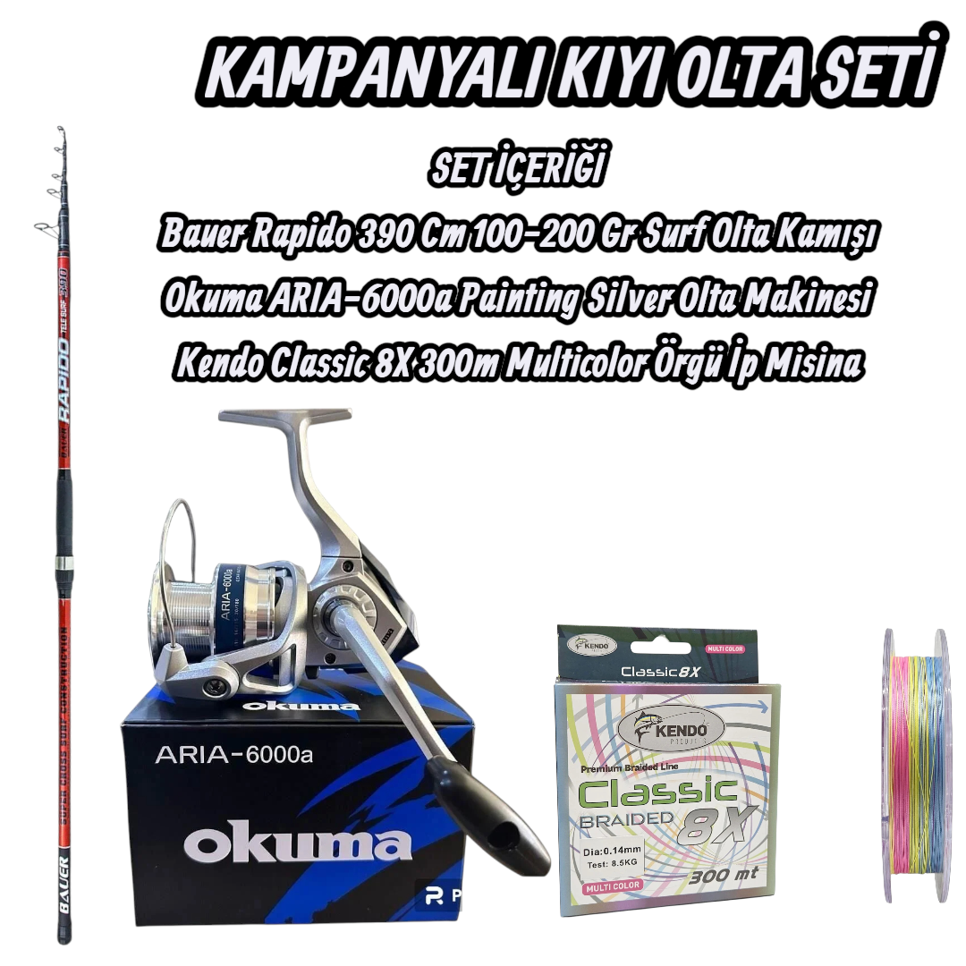 Kampanyalı Kıyı Olta Seti