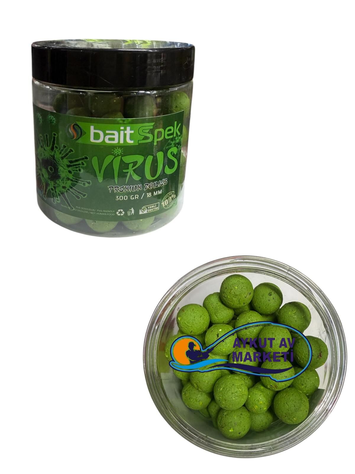 Spektrum Baits Premium 18mm 280gr Virüs Boili