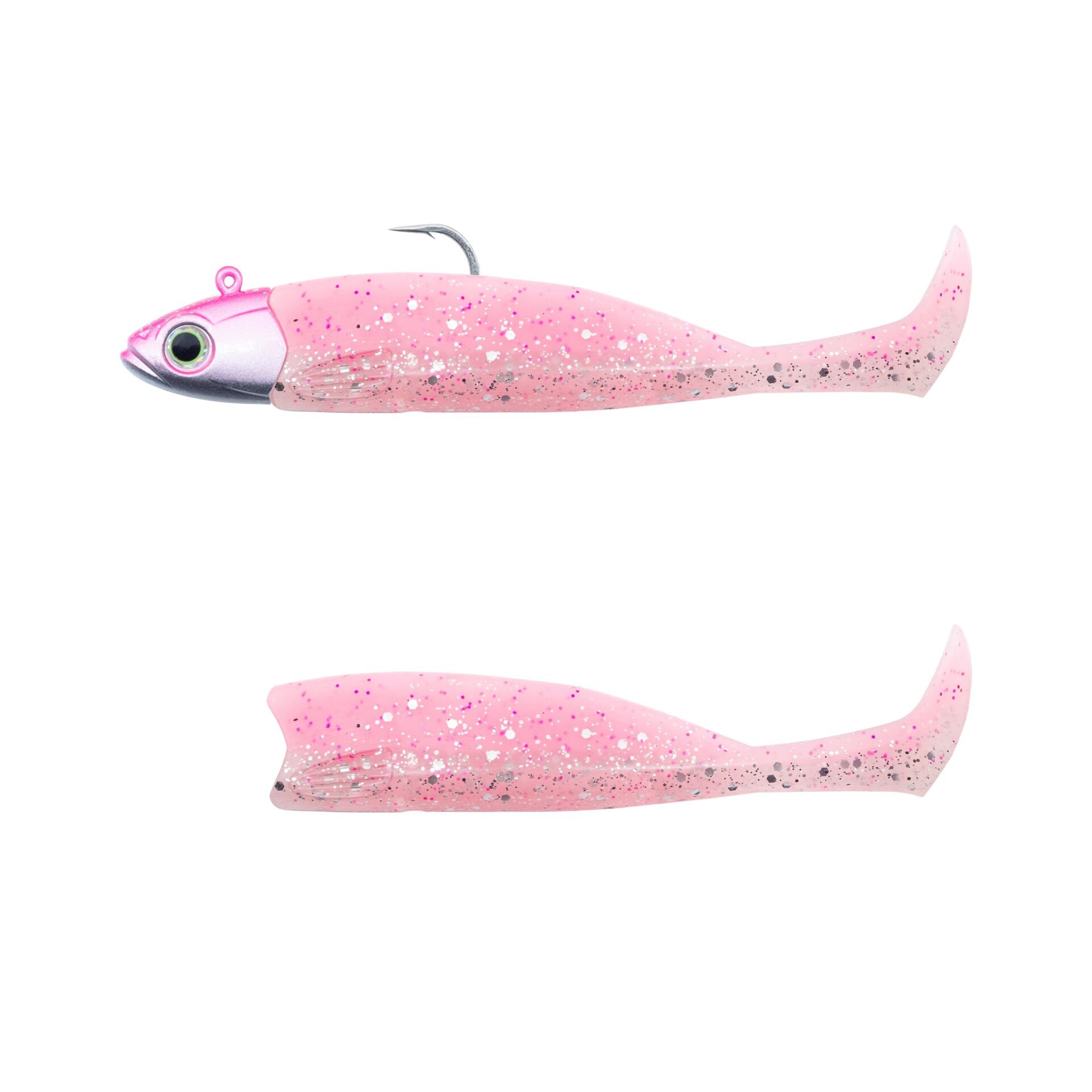 Fiiish Master Shad MS100/4 MS4522 Combo Heavy 21gr Neon Pink