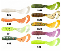 Lucky John Micro Grub 1'' 2.5cm Silikon Yem 15pcs