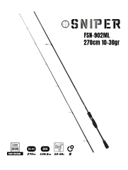 Fujin Sniper 270 cm 10-30 gr Spin Olta Kamışı