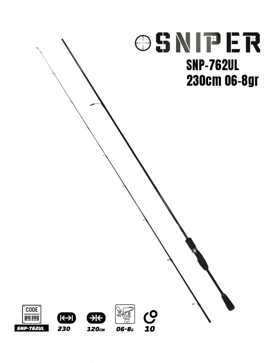Fujin Sniper 230 Cm 0,6-8 Gr Ultra Light LRF Kamışı