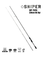 Fujin Sniper 230 Cm 0,6-8 Gr Ultra Light LRF Kamışı