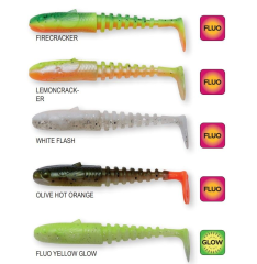 Savage Gear Gobster Shad 9 cm 9 gr Dark Water Mix 5 Pcs