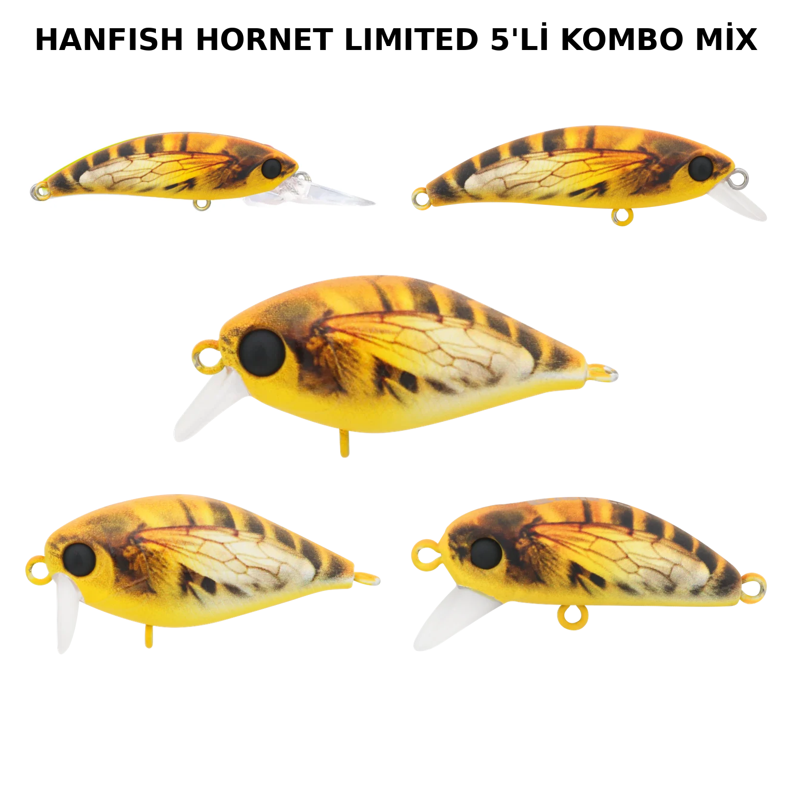 Hanfish Hornet Limited 5’li Kombo Mix