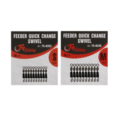 Fil Fishing Feeder Quick Change Swivel