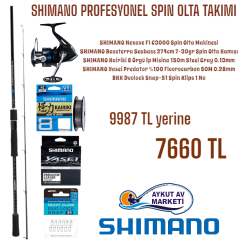 Shimano Profesyonel Spin Olta Takımı