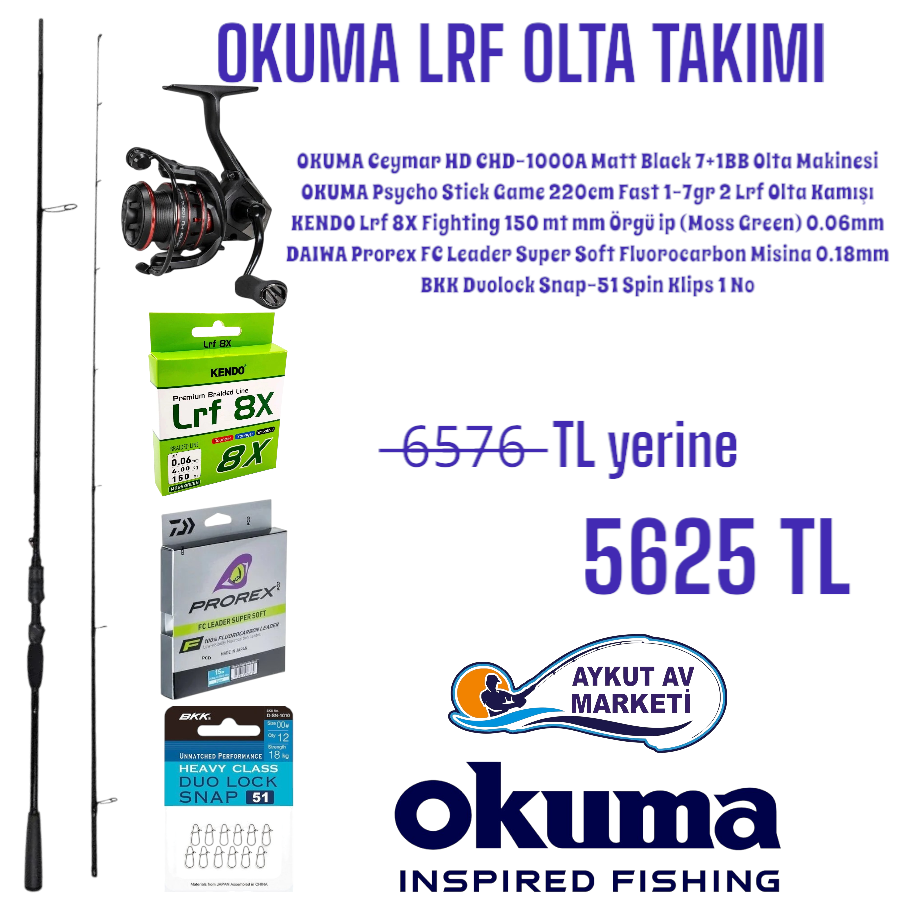 Okuma Lrf Olta Takımı