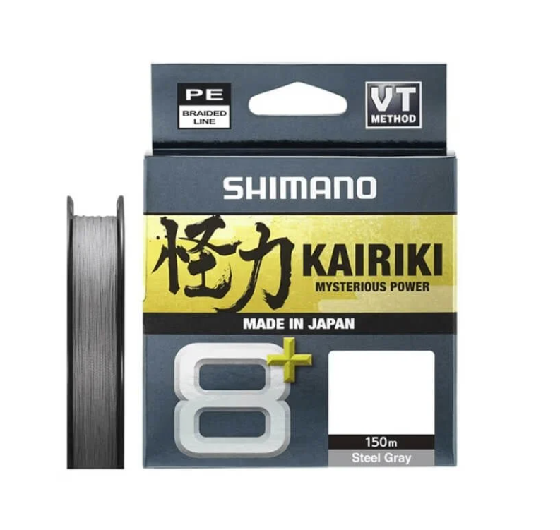 Shimano Kairiki + 8x 150 Mt Grey İp Misina