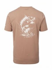 Shimano Kahverengi Carp T-Shirt
