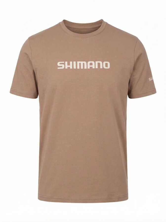 Shimano Kahverengi Carp T-Shirt