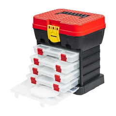 Aykut Av Marketi 4 Çekmeceli Tabureli Balıkçı Takım Çantası