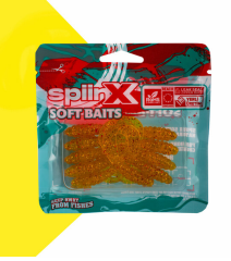 SpiinX Crazy Tail 7.5cm Honey Shrimp 10pcs