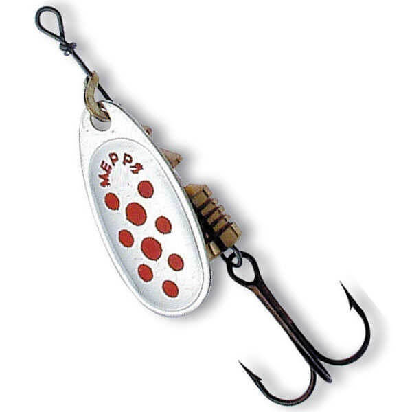 Mepps Comet Döner Olta Kaşığı Beyaz Kırmızı