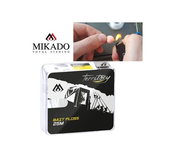Mikado Bait Floss Erimeyen Yem İpi 25mt