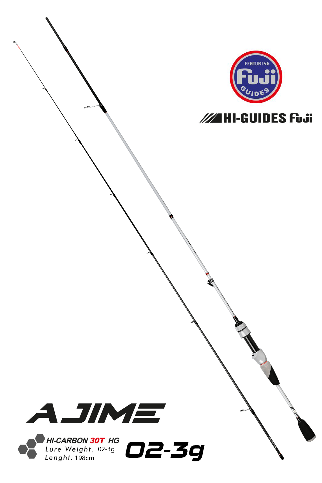 Fujin Ajime 198cm 02-3 gr LRF Kamışı FAJ-662ULL