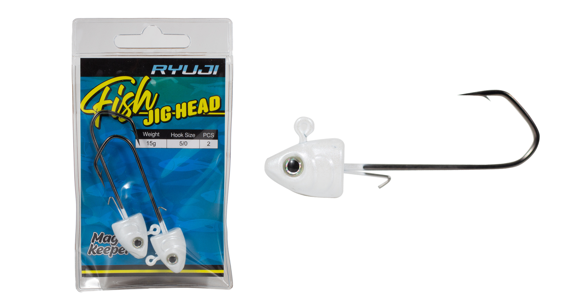 Ryuji Fish Jig Head 2pcs