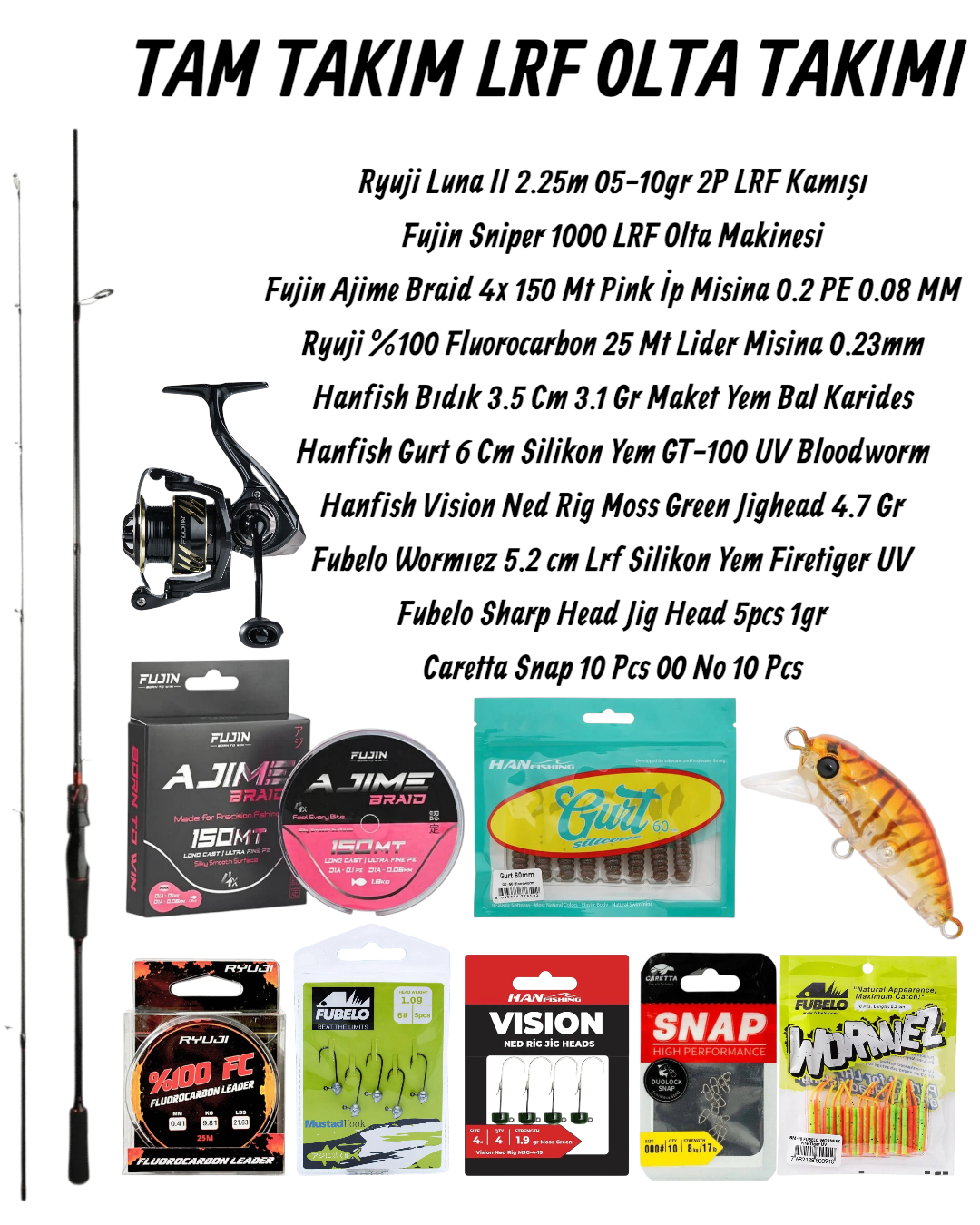 Tam Takım Lrf Olta Takımı