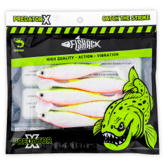 Fishack PredatorX 10cm 10gr Lemon Silikon Balık 5pcs