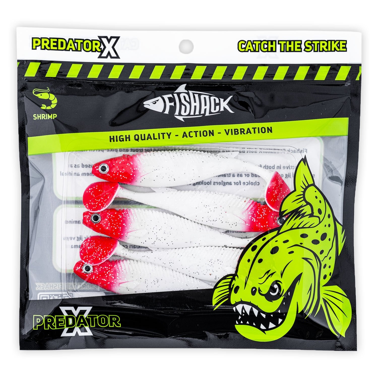 Fishack PredatorX 10cm 10gr Red Head Silikon Balık