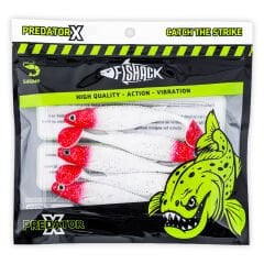 Fishack PredatorX 10cm 10gr Red Head Silikon Balık