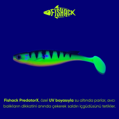 Fishack PredatorX 10cm 10gr Twitch Silikon Balık