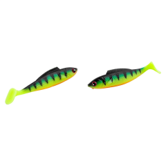 Fishack PredatorX 8.5cm 4.5gr Firetiger Silikon Balık 5pcs