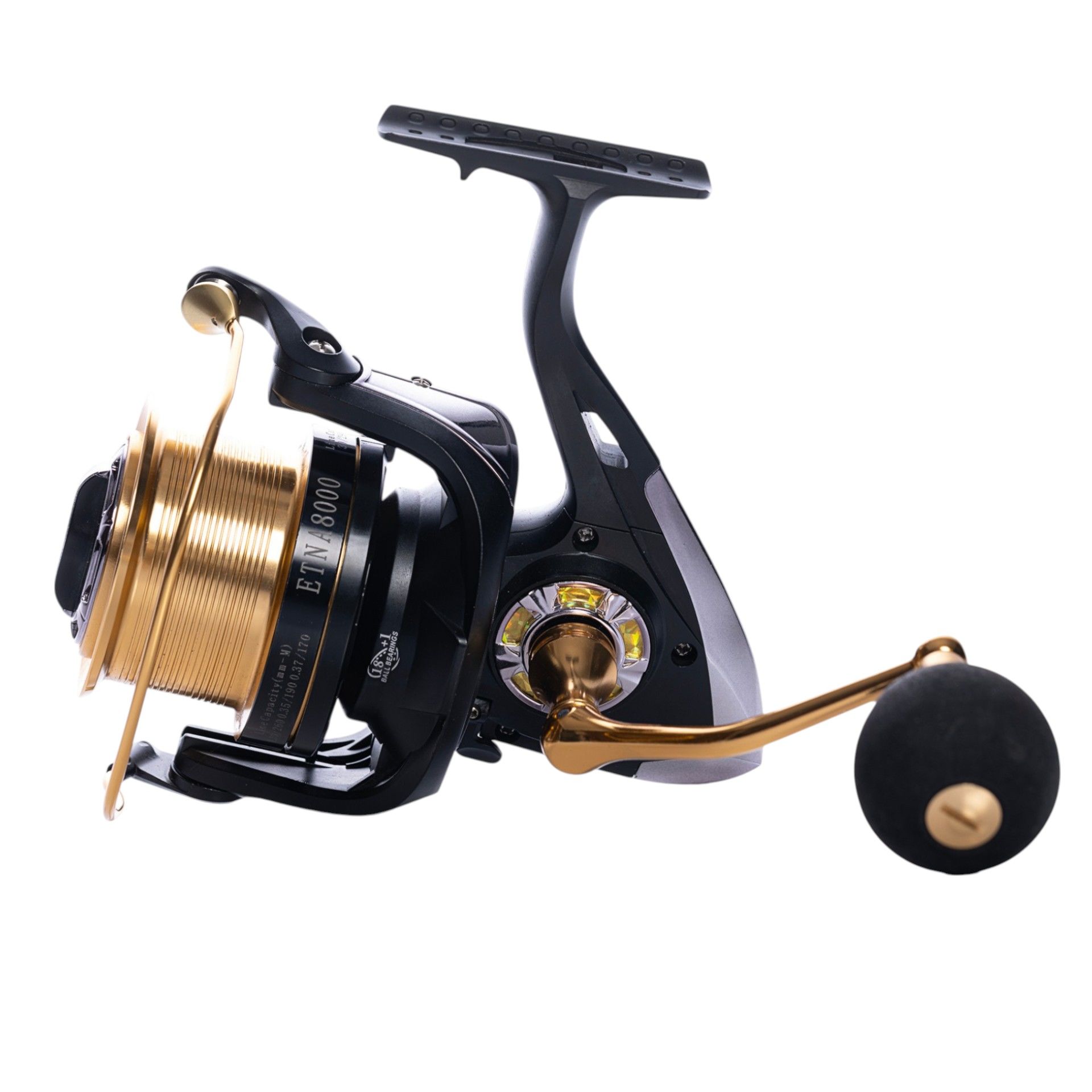 Caretta Etna 8000 Black/Gold Surf Olta Makinesi