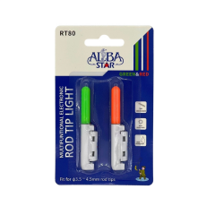 Albastar Yeşil Ve Kırmızı Pilli Olta Ucu Işığı 2'Li