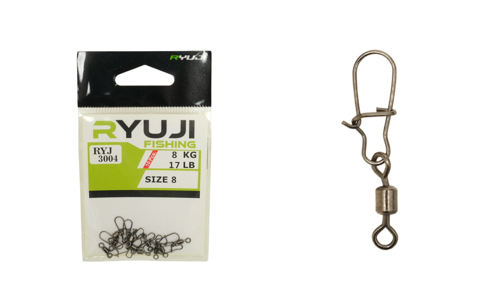 Ryuji RYJ 3004 Klipsli Fırdöndü (10 Adet)