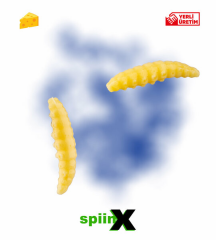 SpiinX Larva 35mm 14pcs Peynir Aromalı Silikon Yem