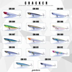 Pandora Cracker 10cm 14.5gr Maket Balık