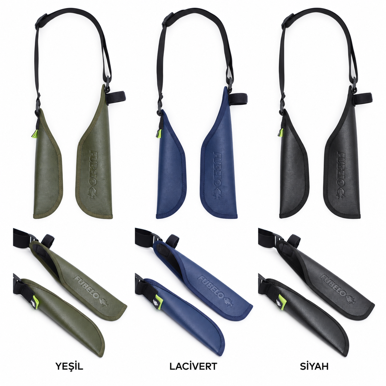 Fubelo Strap Lastikli Spin ve LRF Kamış Kılıfı