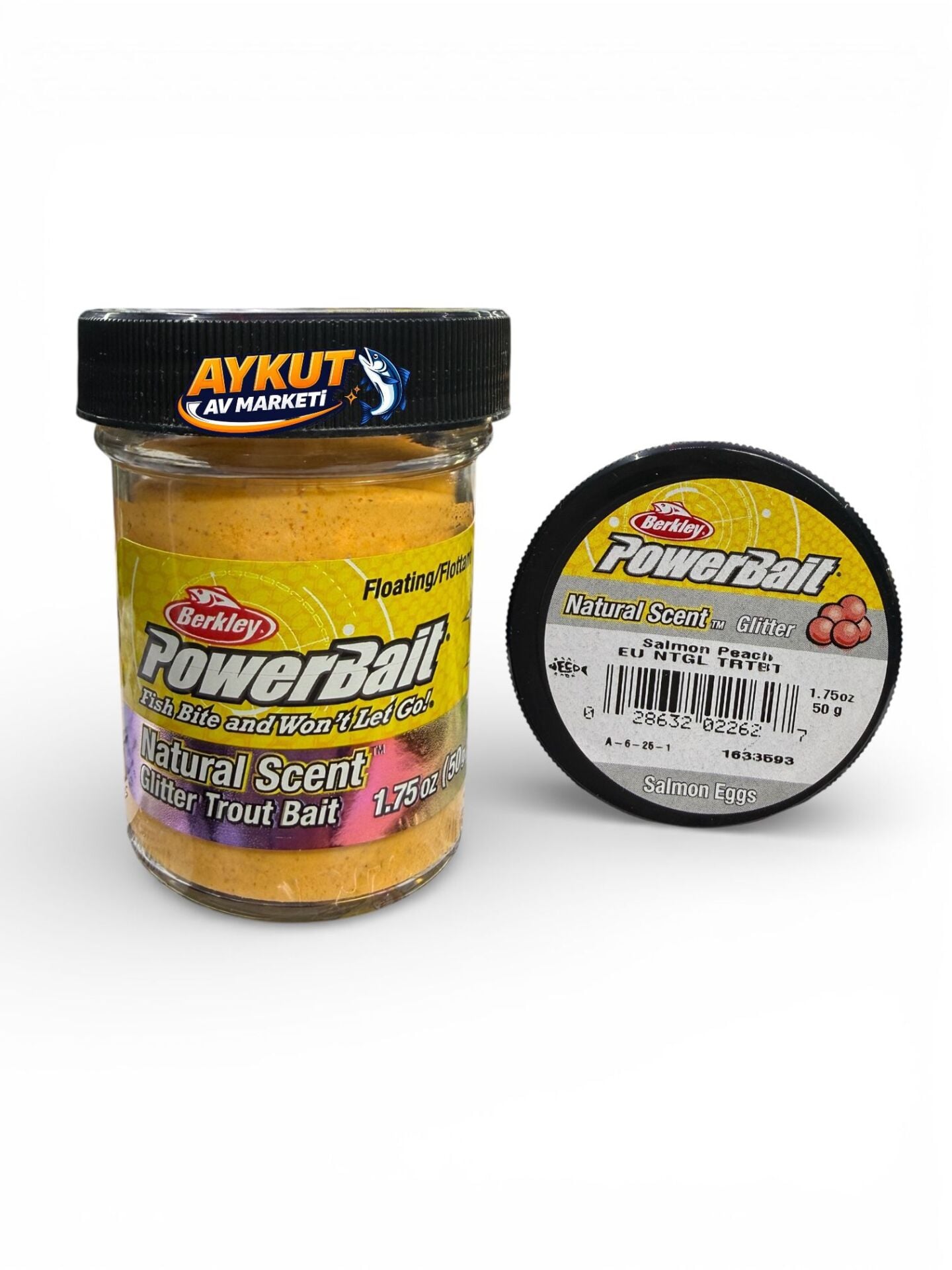 Berkley Somon Yumurtası Aromalı Turuncu Alabalık Hamuru