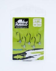 Fubelo Sharp Head Jig Head 5pcs