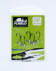 Fubelo Sharp Head Jig Head 5pcs
