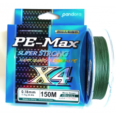 Pandora PE-Max 4X 150 Mt Moss Green İp Misina