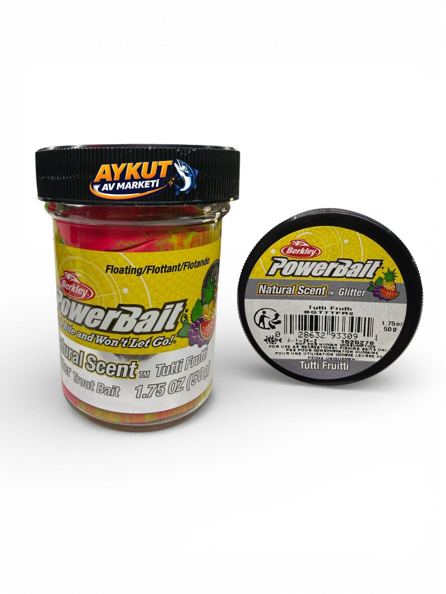 Berkley Natural Scent Tutti Frutti Rainbow Alabalık Hamuru