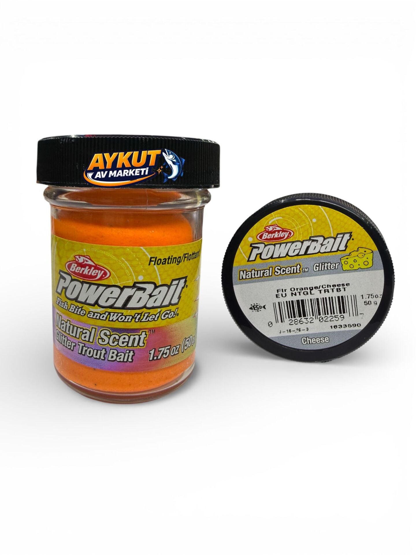 Berkley Natural Scent Peynirli Turuncu Alabalık Hamuru