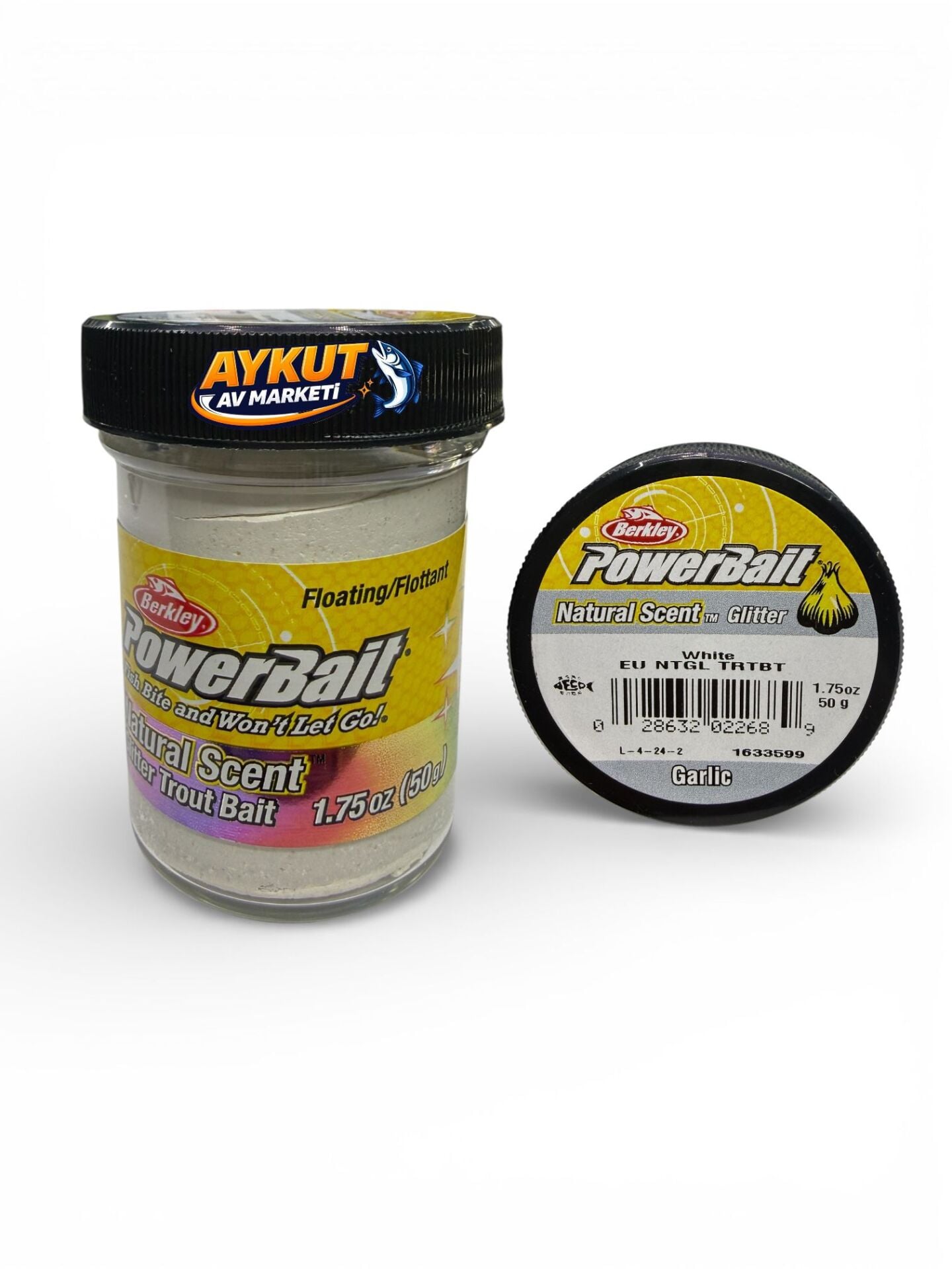 Berkley Natural Scent Sarımsaklı Beyaz Alabalık Hamuru