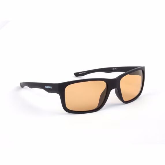 Shimano Eyewear Aspire Matte Black & Yellow Polarize Güneş Gözlüğü