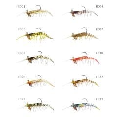 Caretta Sakura Shrimp 7.6 Cm 6.5 Gr Silikon Karides