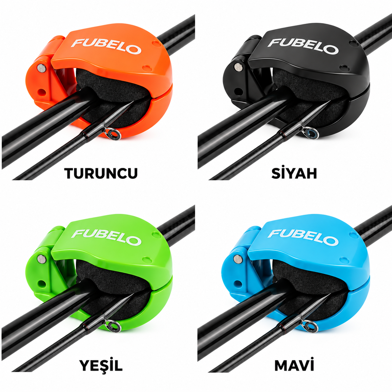 Fubelo Fasten Kamış Klipsi 2pcs
