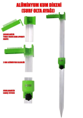 Aykut Av Marketi 100cm Kum Dikeni Olta Ayağı