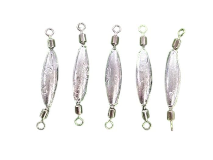 Aykut Av Marketi Çift Tarafı Fırdöndülü Olta Kurşunu 5pcs