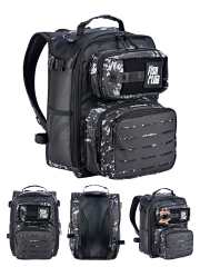 Fujin ProAji Back Pack Black Camo Balıkçı Sırt Çantası