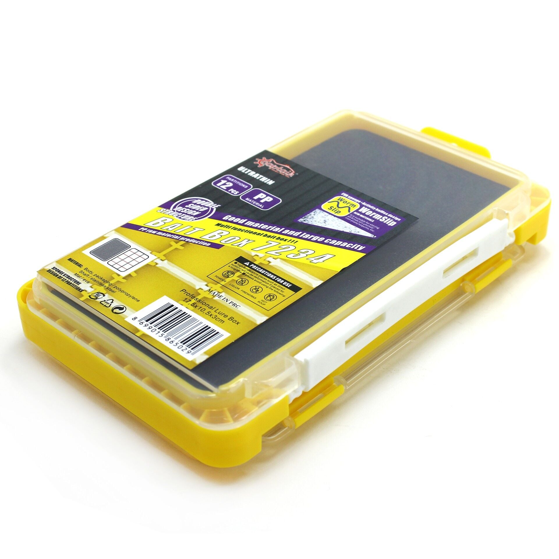 Captain 7234 Profesyonel Sahte Balık ve Jig Kutusu